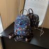 Casual versatile backpack women's new design niche fashion girl going out small backpack