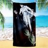 1pc Dark Fantasy Battle Scene beach towel,quick drying absorbent beach towel,outdoor sports swimming beach towel,Soft and comfortable Y73010