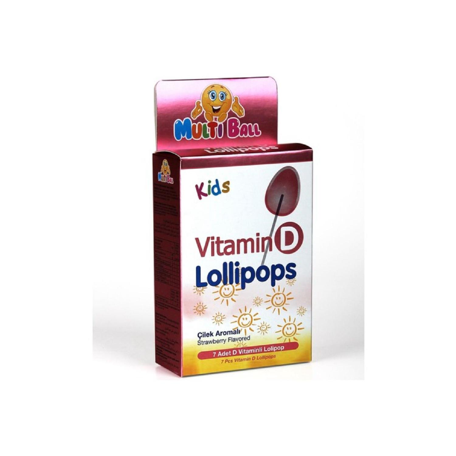 

Multball Kids Vitamin D Lollipops
