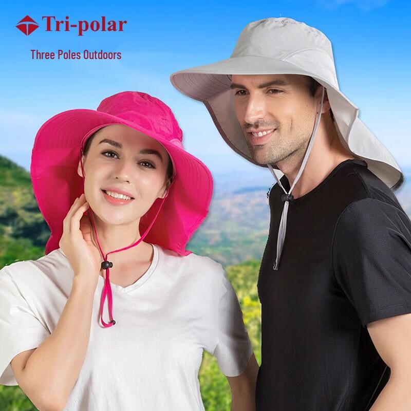 Tri-polar TP6389 Large Brim Breathable Outdoor Sun Hat