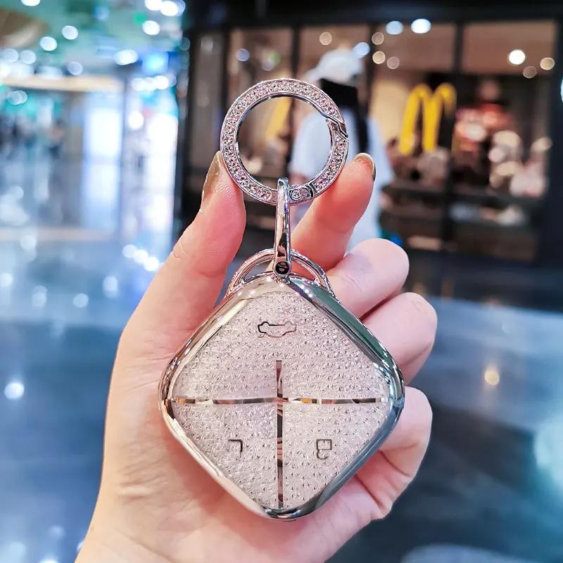 Suitable for Wuling Hongguang byguo auto keycase plus Baojun kiwiev cloudev Yep air EV 24 keycover key shell keychain