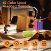1000 Yards Sewing Machine Thread for Sewing 42Colors/set Sewing Thread Enduring Polyester Thread Sturdy Sewing Machine