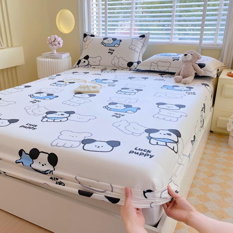100% Cotton Maternal and Infant Grade Pure Cotton Single-piece Mattress Mattress Protective Cover All-inclusive Bed Sheet Washable Protective Cover