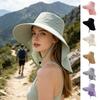 Large Brim Bucket Hat Outdoor UPF 50+ UV Sun Protection Hat Waterproof Breathable