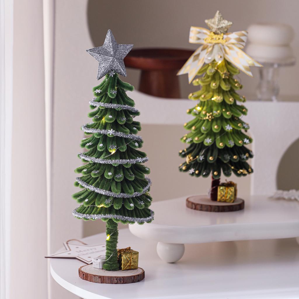 Christmas Tree Desktop Ornaments Festive Christmas Tree Decoration Children'S Christmas Gifts High-Quality For Office Special