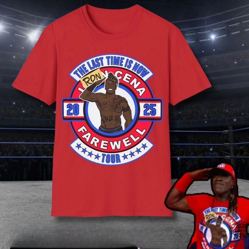 

The Last Time Is Now R-Truth Ron Cena Farewell Match Tribute Unisex T-Shirt XXXL