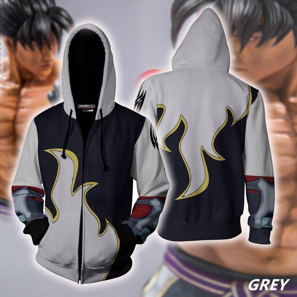 3D módní hra Tekken Tekken Cosplay Kostým Neformální Sportovní Bundy Mikiny Mikiny