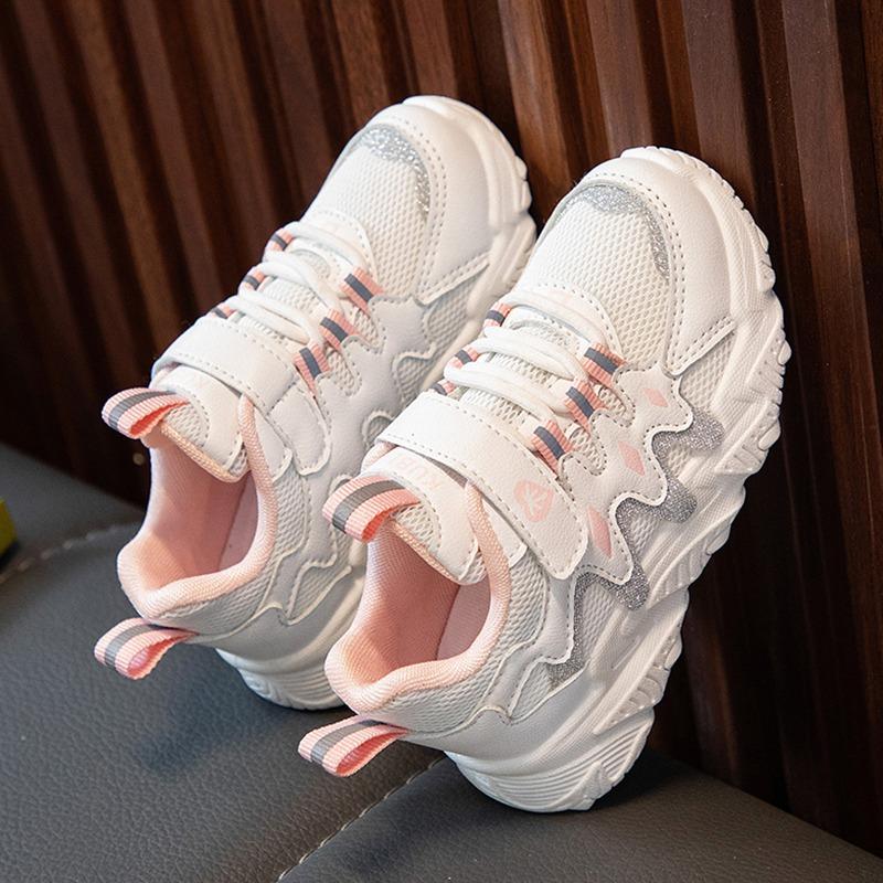 

Удобная дышащая сетчатая нескользящая мягкая подошва для мальчиков и девочек, студентов, детские кроссовки 32