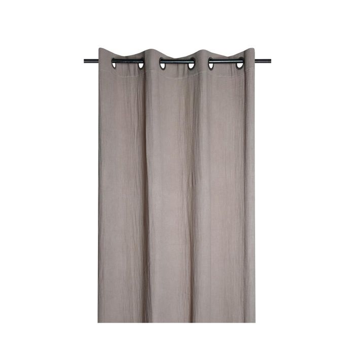 Rideau en gaze de coton 140 x 260 cm Pop colors beige