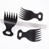 Yousheng Men Comb Thicken Professional Lightweight Hair Hollow Fork Comb for Home