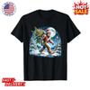 Bigfoot Christmas Holiday Sasquatch Xmas Inspired Design Unisex T Shirt Sz S-5XL