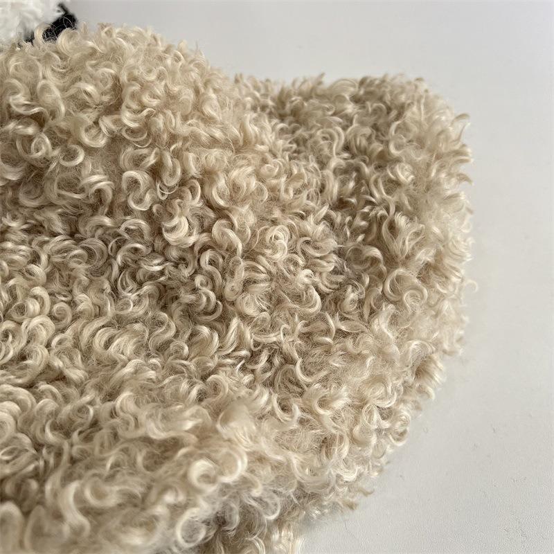Women S Winter Thick Faux Lamb Wool Bucket Hat