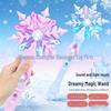 Princess Snow Fairy Sound & Light Wand - Luminous Magic Wand Toy for Girls
