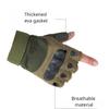 Outdoor Use Tactical Gloves Sport Gym Fingerless Gloves Half Finger Type Military Men Combat Gloves Shooting Hunting Camping Glove