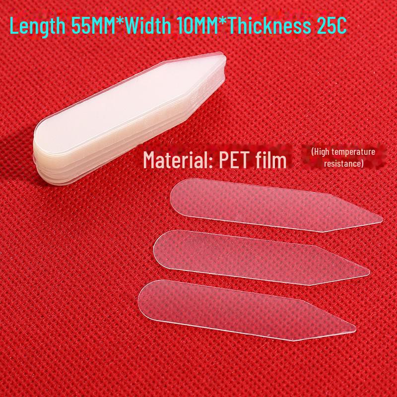 

Поддержка воротника рубашки «бабочка»: Пластиковые полоски и картонные уголки