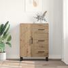 Sideboard Artisan Eiche 69,5 x 34 x 90 cm Verbundwerkstoff und Eisen