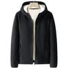 Austenitic Fleece Outdoor Sports Hooded Loose Fit Casual Autumn and Winter Men's Thick Fleece Hoodie Jacket
