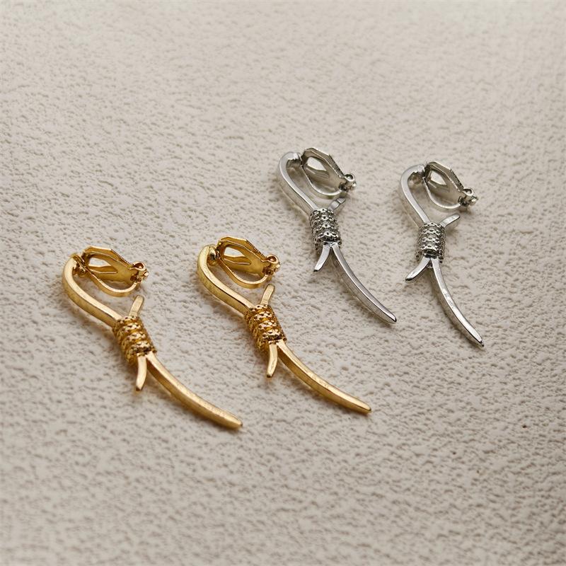 Luxury Earrings Ear Clips Fashionable Earrings Without Ear Holes Ear Clips