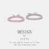 Boyfriend Exclusive Small Rubber Band Handmade Woven Hand Strap Couple Leather Case Hair Band for Girlfriends Headband Bracelet Dual-Use