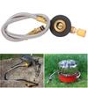 Copper Furnace End Accessory Valve with Tube Outdoor Flat Gas Tank Control Switch