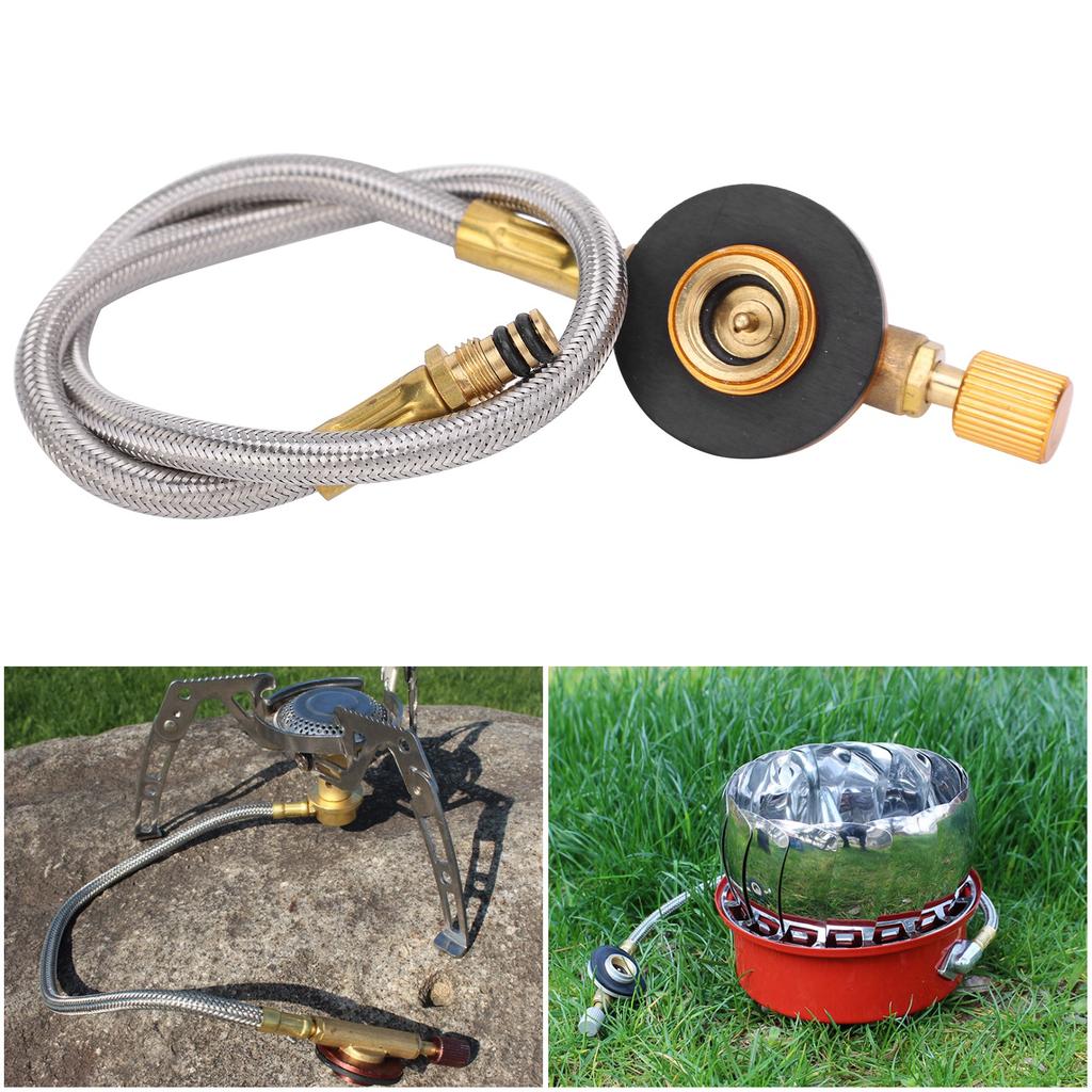 Copper Furnace End Accessory Valve with Tube Outdoor Flat Gas Tank Control Switch