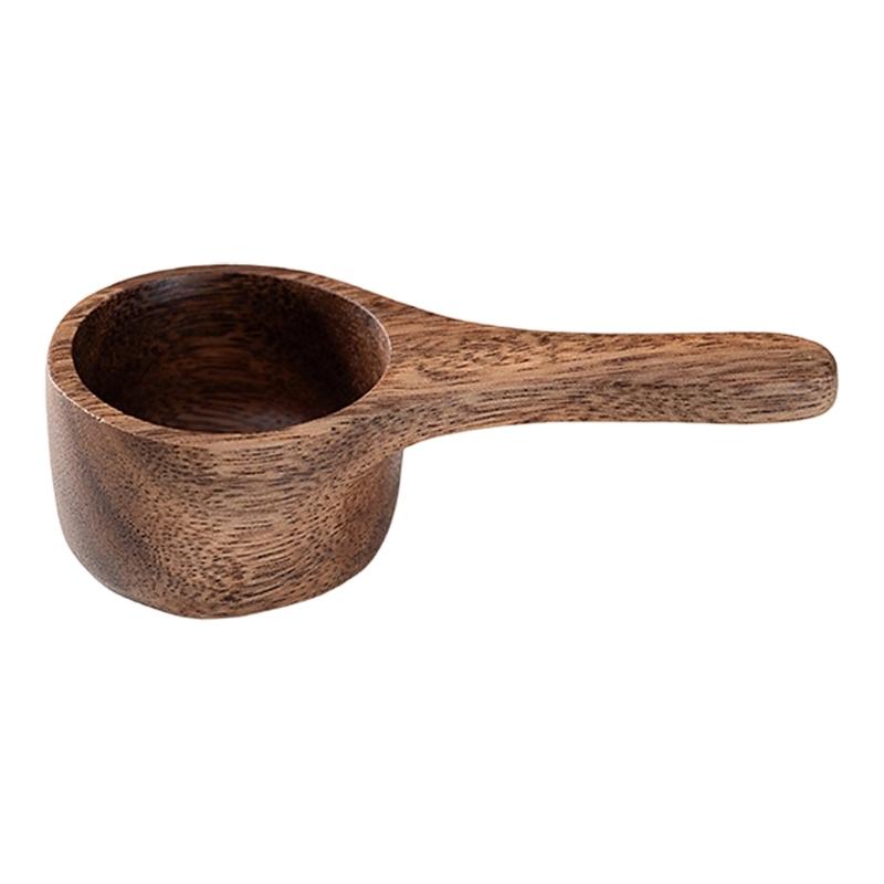 Elegant Natural Grains Coffee Measuring Spoon For Enhancing Brewing Accuracy Natural Coffee Cup with Antique Design