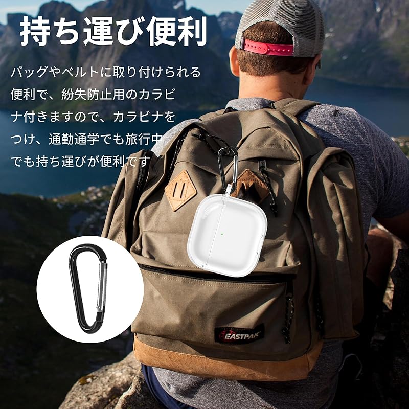YAODLE For Airpods 4 Case Made of TPU Air Pods 4 Case Full Protection Fall Prevention Scratch Prevention Shockproof Can Be Charged While Wearing