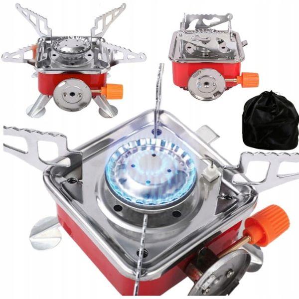 Mini gas stove for camping, camping, foldable stove, GAS