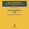 Geometry VI Riemannian Geometry Volume 91 Hardcover UKN614