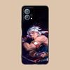 Demon Slayer Tengen Uzui Phone Case for Huawei P60 P50 P40 P30 P20 P10 P9 P8 Pro Lite Plus Black Smartphone Cover Luxury