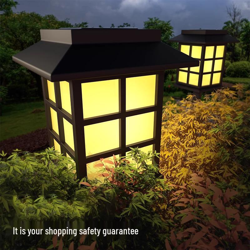 Solar Waterproof Lawn Lights for Garden and Villa Decor