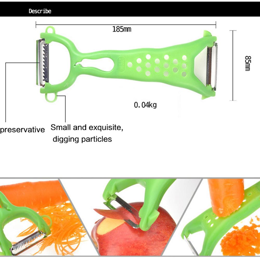 Sharp Multiuse Vegetable Potato Fruit Kitchen Tool Slicer Peeler Grater Carrot Cutter