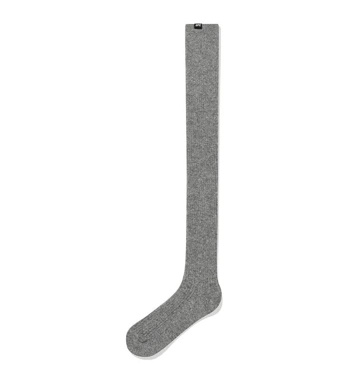 UFC Wool Compy Knee Socks Gray U4SCU3204GR