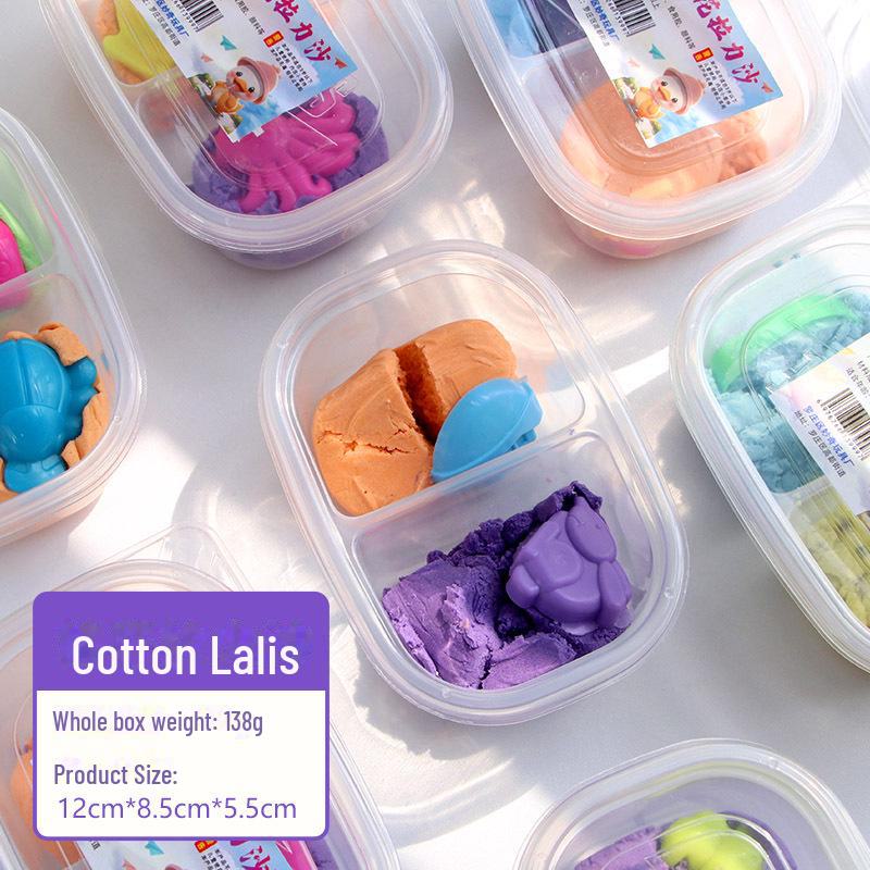 

«Детский набор для самостоятельного изготовления космических игрушек с песком»: Красочный, веселый хлопковый волшебный песок и глина