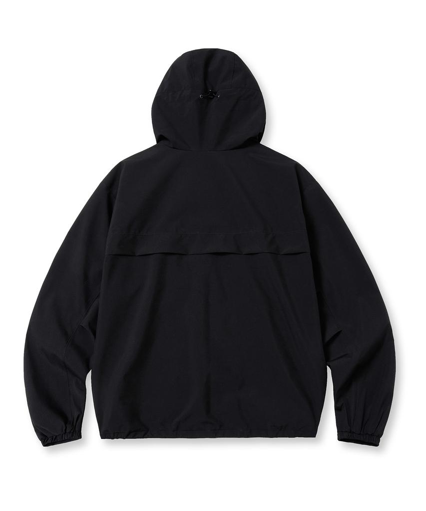 Brownbreath Tag Nylon Shell Hood Jacket - Black