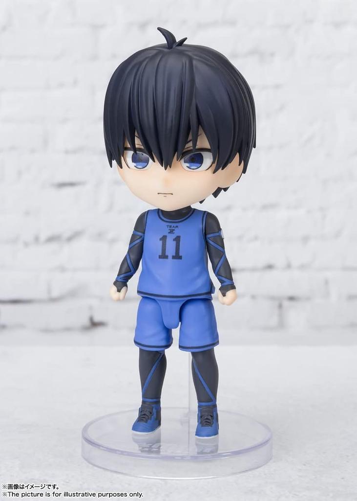 TAMASHII NATIONS Figuarts mini Blue Rock Kiyoshi Seichi approximately 90mm painted movable figure PVC&ABS