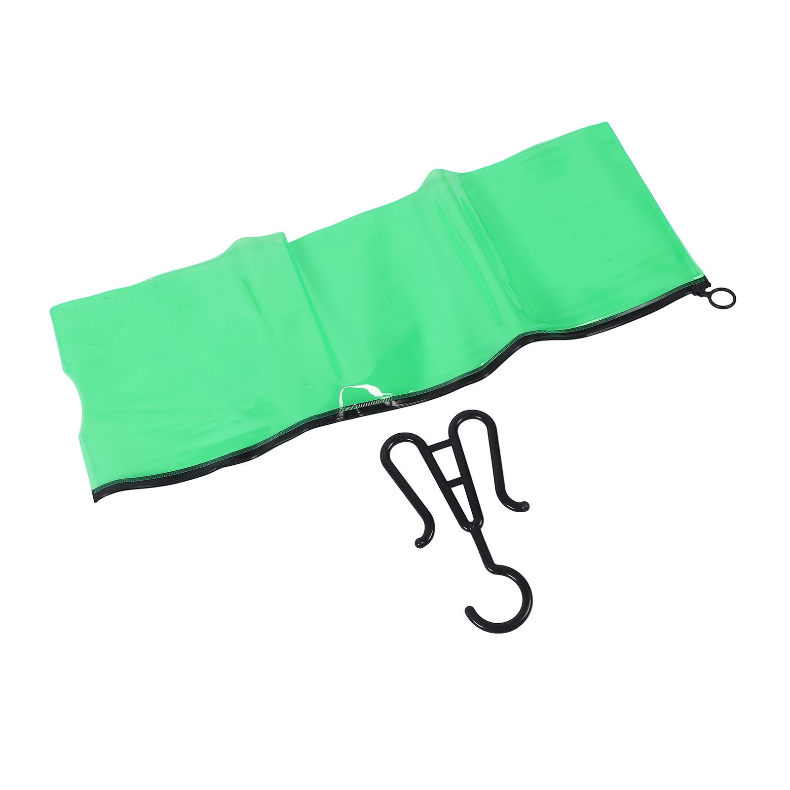 

5 шт. сумка для хранения париков прозрачный ПВХ держатель для наращивания волос с вешалками для дома большой размер фиолетовый зелёный