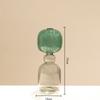 European Style Minimalist Colored Glass Double-layer Transparent Vase Creative Desktop Hydroponic Vase Home Decoration