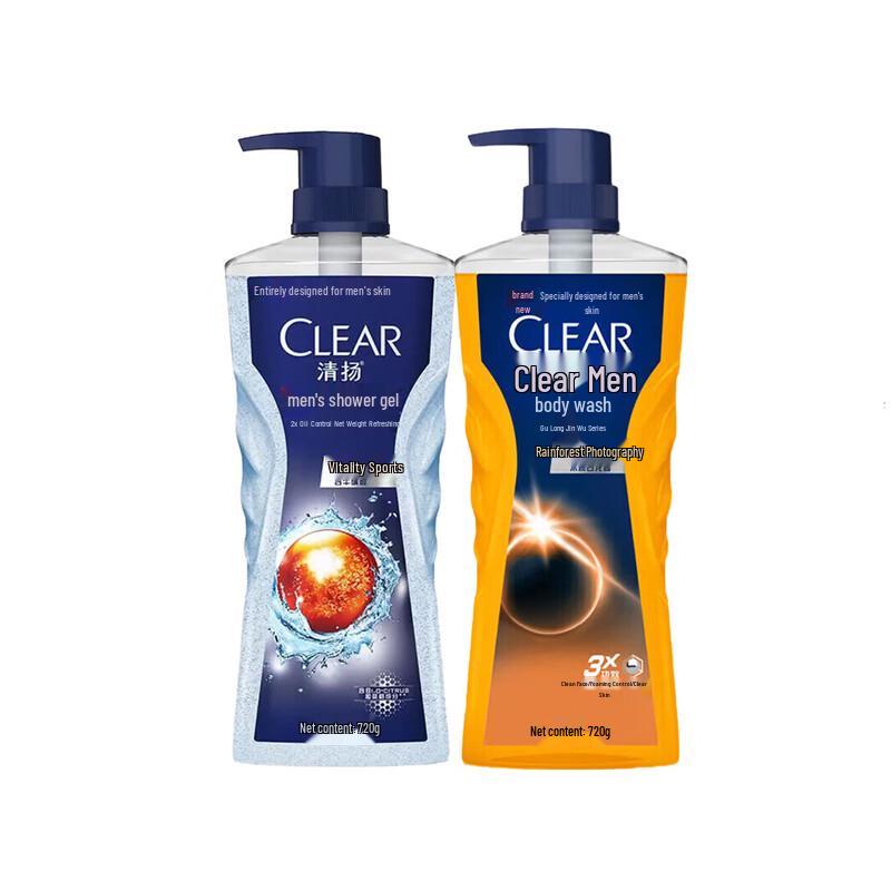 Clear Men s Body Wash Duo Set