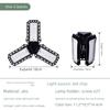 New Super Bright Garage Light Adjustable Panels Screw-In Ceiling Lights Energy Saving E27 Screw Socket Shop Lamp Illumination