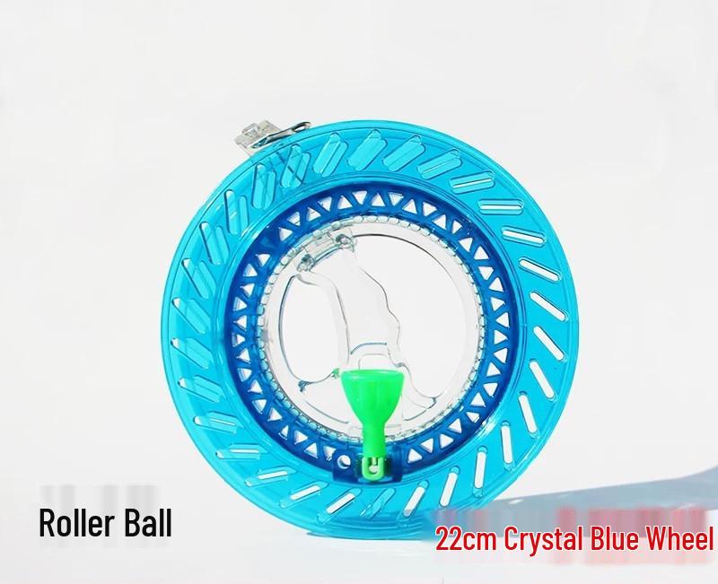 Weifang Crystalowy Kołowrotek do Latawca z Samoblokującym Kołem dla Dorosłych i Dzieci - Puste Wzornictwo Narzędzie do Puszczania Latawca