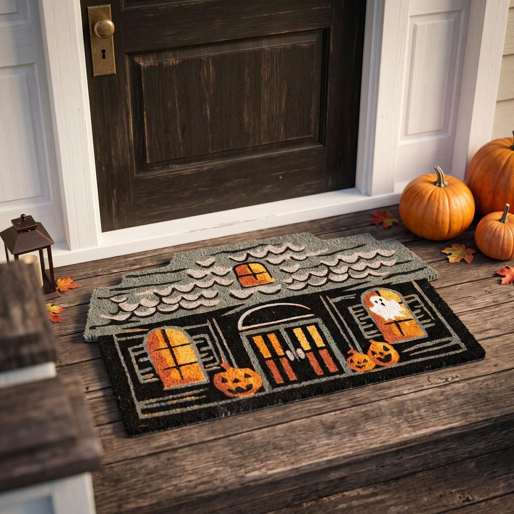 Halloween Decor 40 Inch Indoor Outdoor Doormat for Festive Decoration