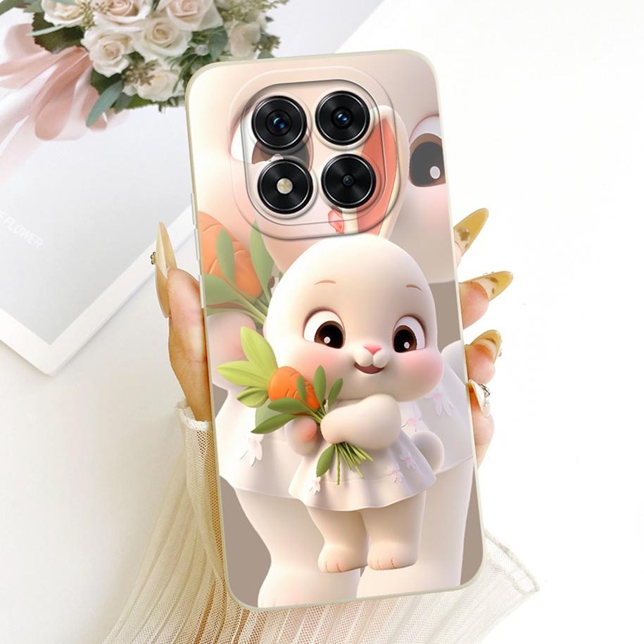 For Xiaomi Redmi Note 14 Pro 5G Case Cute Cartoon Cat Duck Candy Painted Soft Silicone Cover For Redmi Note 14 Pro Plus 5G Shell