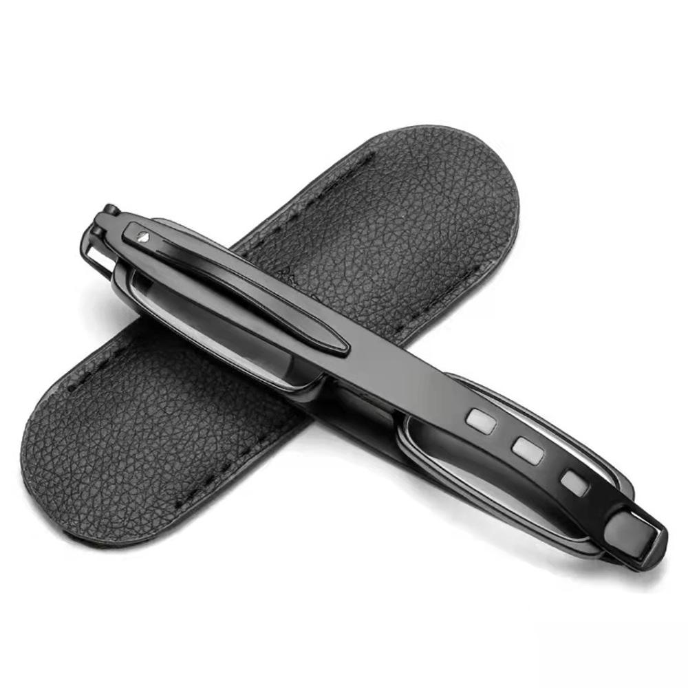 TR90 Portable Folding Anti Blue Light Reading Glasses with Leather Case Men Women Compact 360°Twist Pocket Presbyopic Eyeglasses