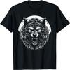 Gruseliges Werwolf-Vollmond-Halloween-Kostüm, Horror-Werwolf-T-Shirt