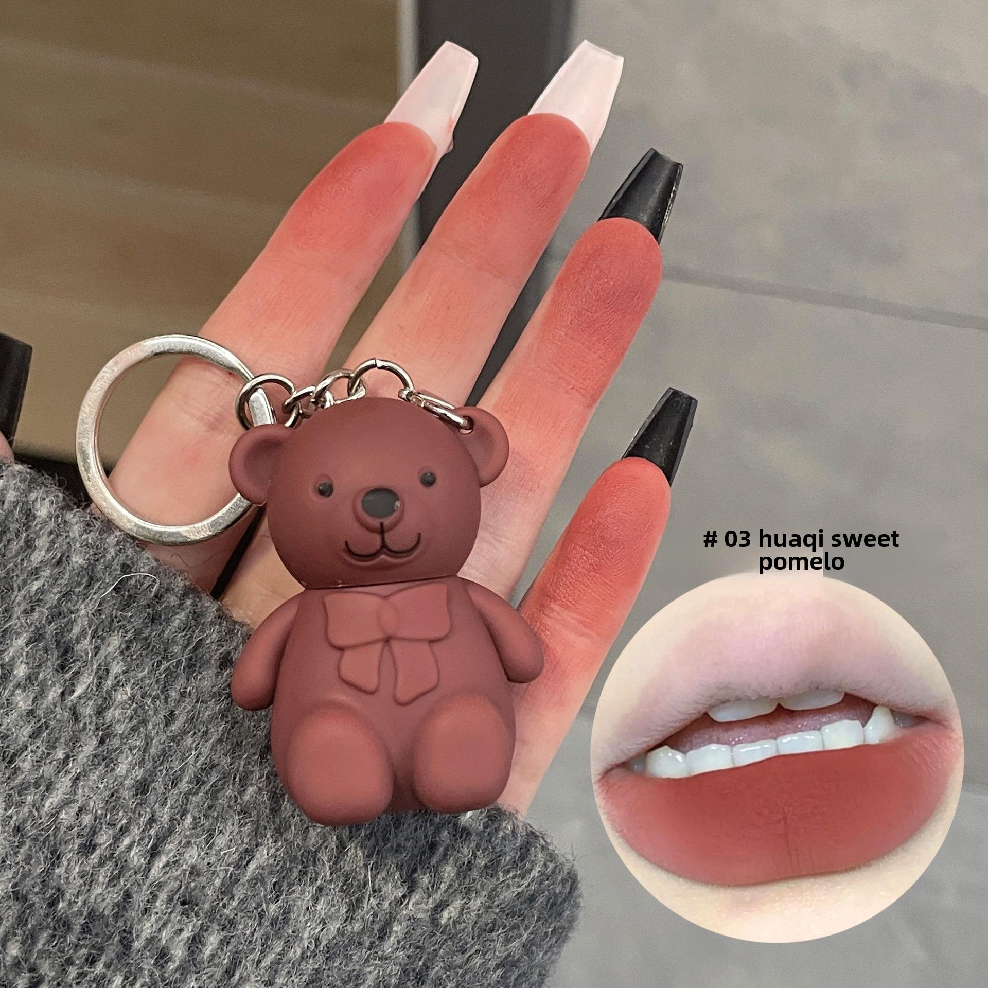 

Набір матових помад Art Value Bear: 6 матових відтінків, універсальний і натуральний відбілюючий блиск для губ для студентів