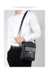 Men's Multi-Functional Crossbody Handbag - Double-Layer, Large Capacity, Fashionable Design