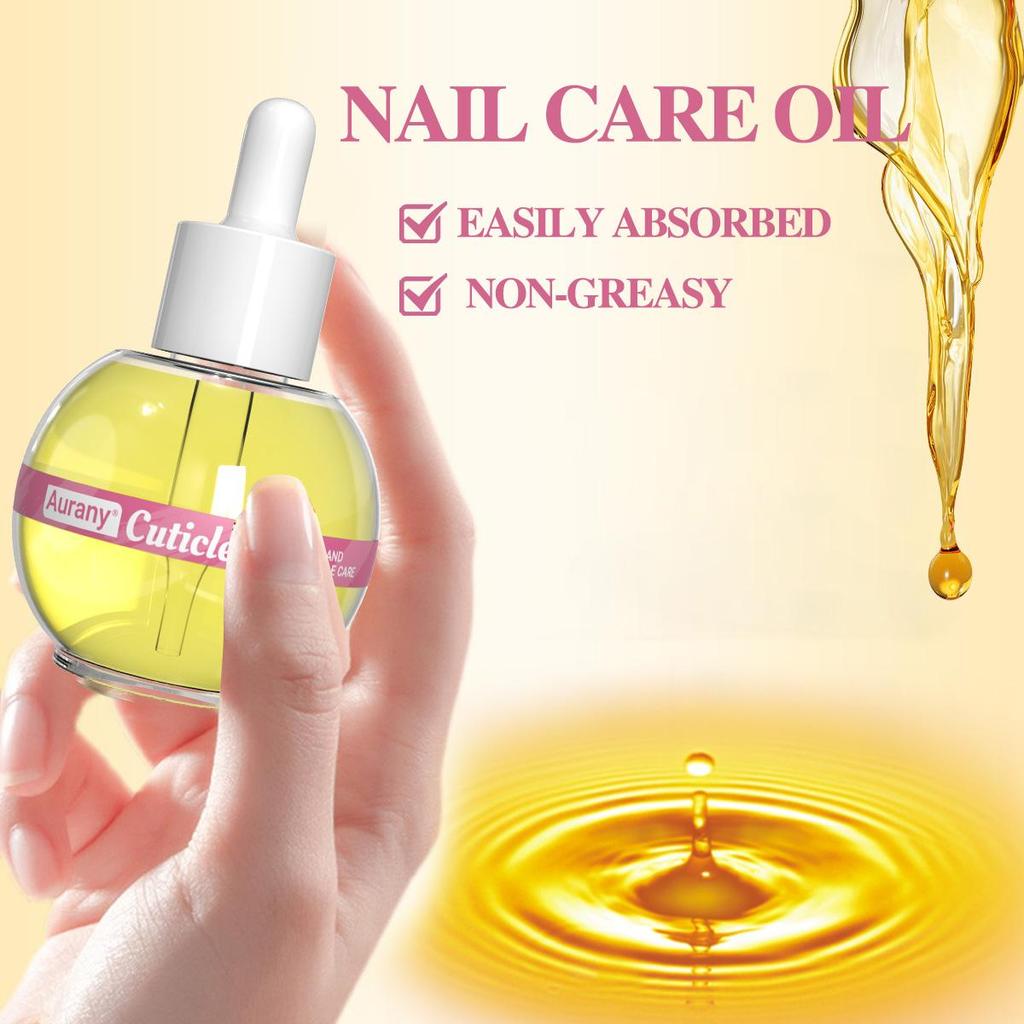 Cuticle Oil, Nail Strengthening Oil With Niacinamide, Moisturizing Nail Care Treatment for Dry, Non-Greasy, Fast Absorbing-30Ml