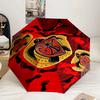 Australian Aboriginal Umbrella 8-Frame for Travel, camping, Casual Lightweight Portable Umbrella, Essential for every family Holidays Gift