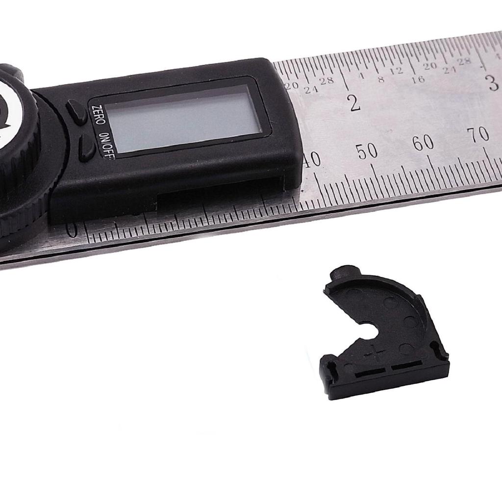 Details about / 2-in-1 Stainless Steel Digital Angle Finder Meter Protractor Ruler 360 degree